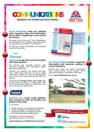 Communications between School &amp; Family-page